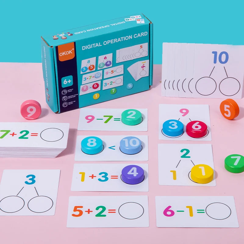 Children's math early education teaching aids