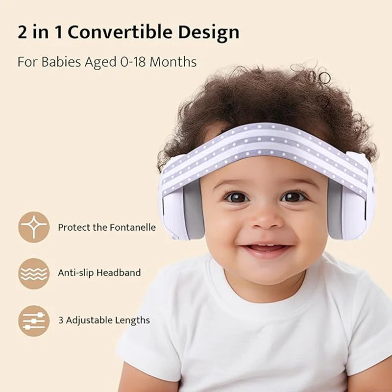Children's 2-in-1 Noise-Cancelling Headphones