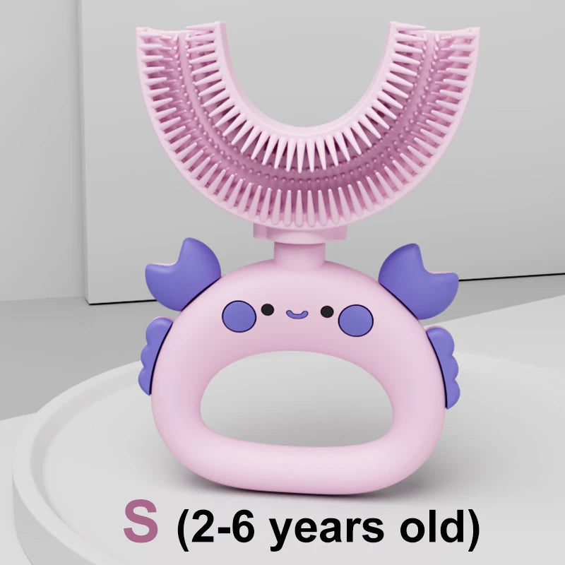 Sensory DinosaurBrush Silicone U-Shaped Toothbrush Tool - Sensory Kids