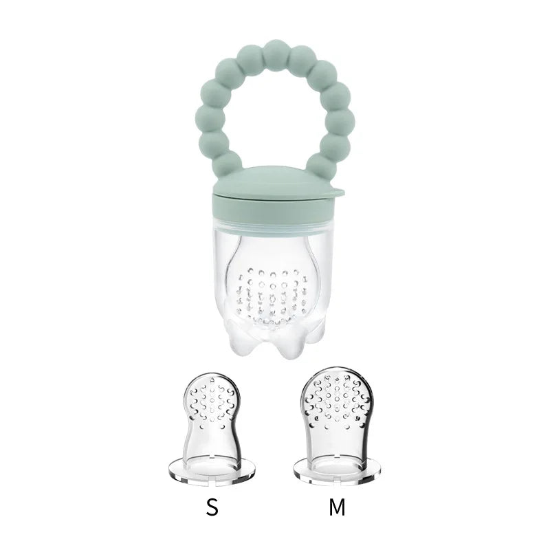 Baby Pacifier Fruit Feeder Nursing Toddler Teething Toys Silicone - Sensory Kids
