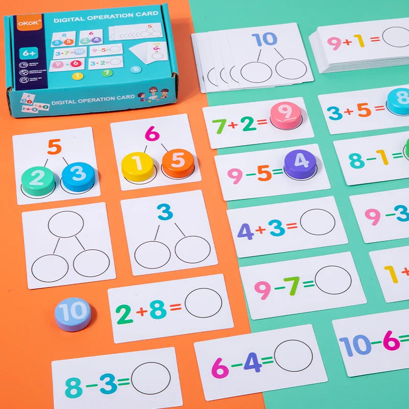 Children's math early education teaching aids