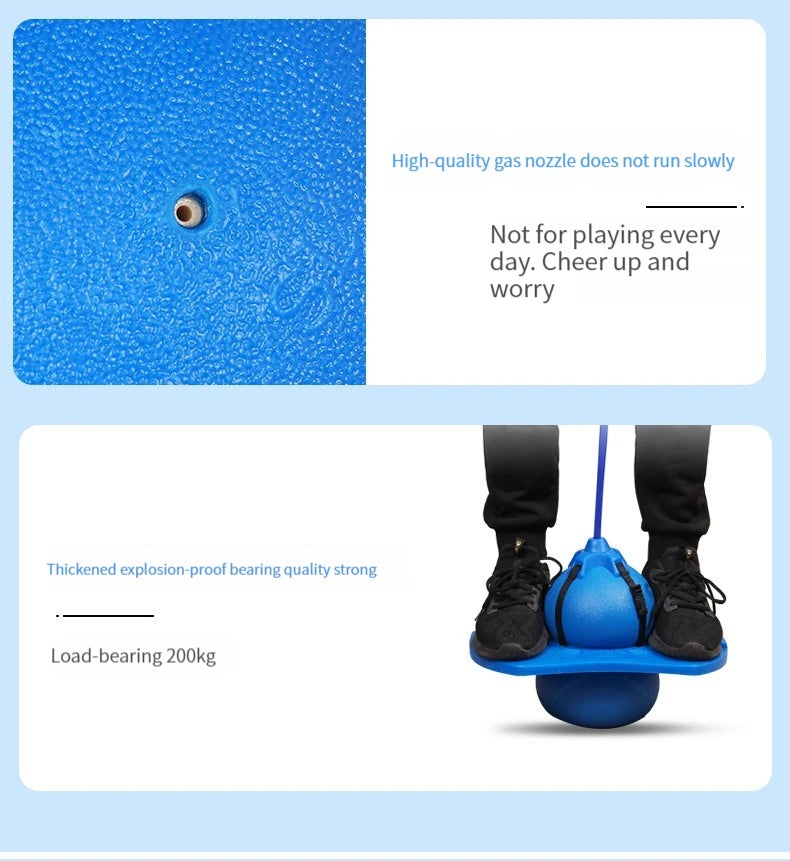Bouncing Ball Long Height Exercise Equipment Increase For Children - Sensory Kids