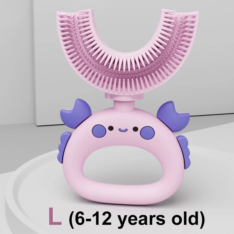 Sensory DinosaurBrush Silicone U-Shaped Toothbrush Tool - Sensory Kids