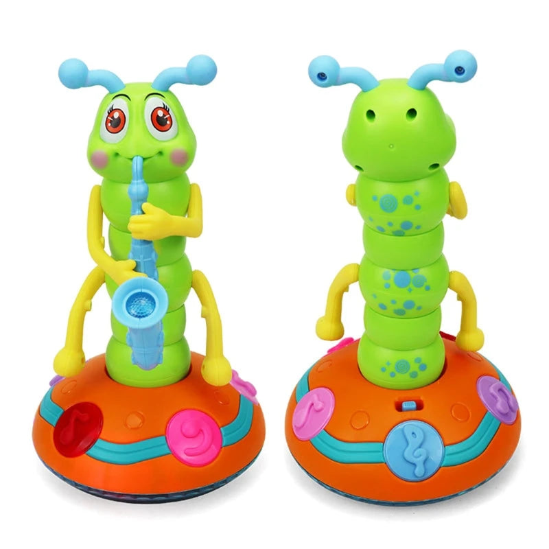 Electric Cute Caterpillar Melody Lighting - Sensory Kids