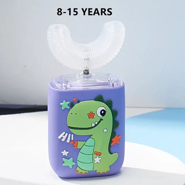 NEW Smart Electric U-Shaped Automatic ToothBrush Silicone - Sensory Kids