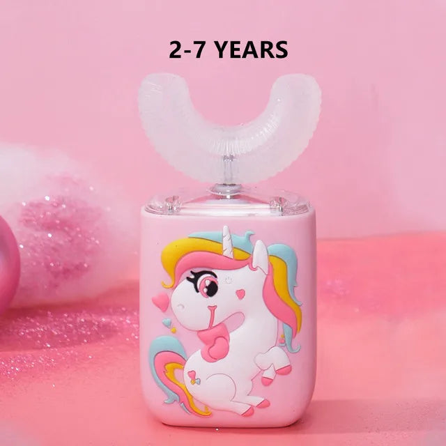 NEW Smart Electric U-Shaped Automatic ToothBrush Silicone - Sensory Kids