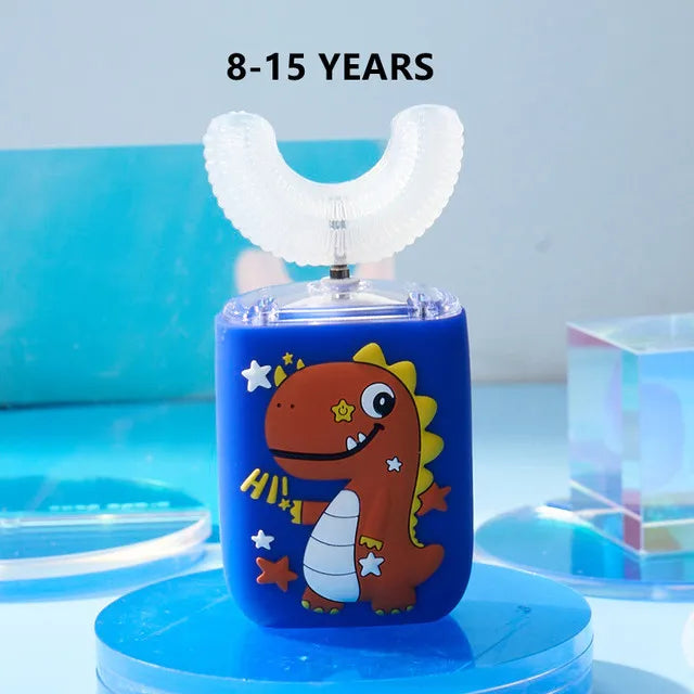 NEW Smart Electric U-Shaped Automatic ToothBrush Silicone - Sensory Kids