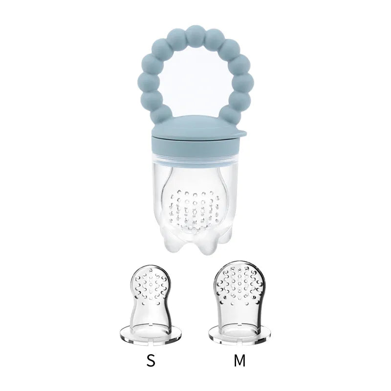Baby Pacifier Fruit Feeder Nursing Toddler Teething Toys Silicone - Sensory Kids