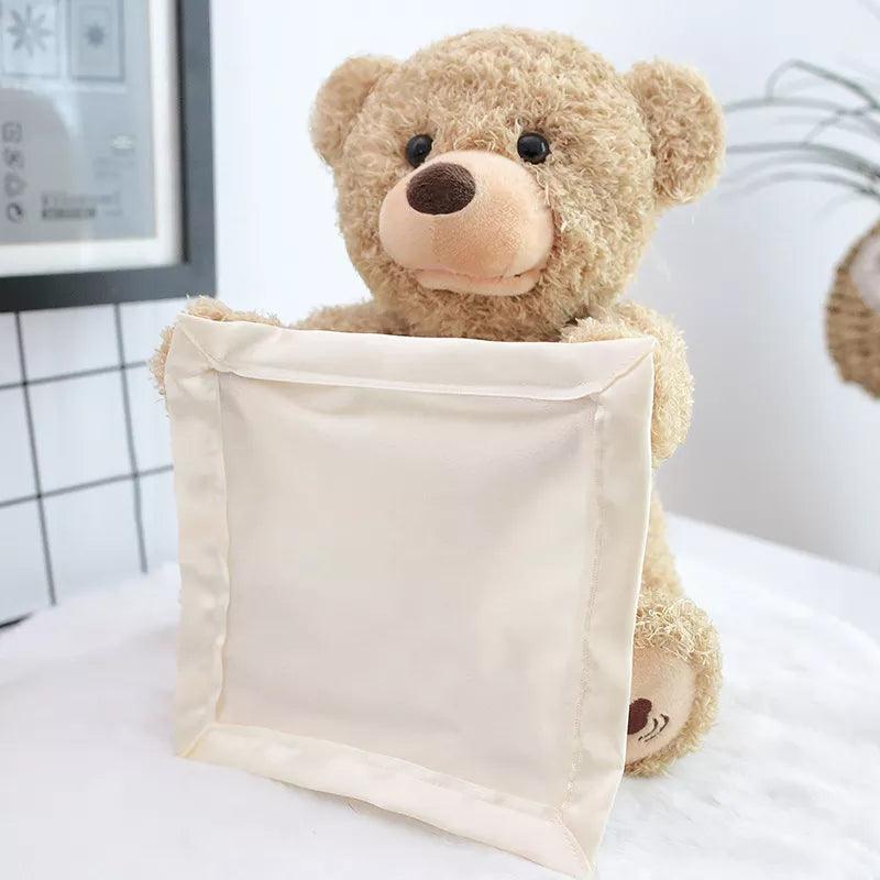 The peek-a-boo Shy Bear for kids - Sensory Kids