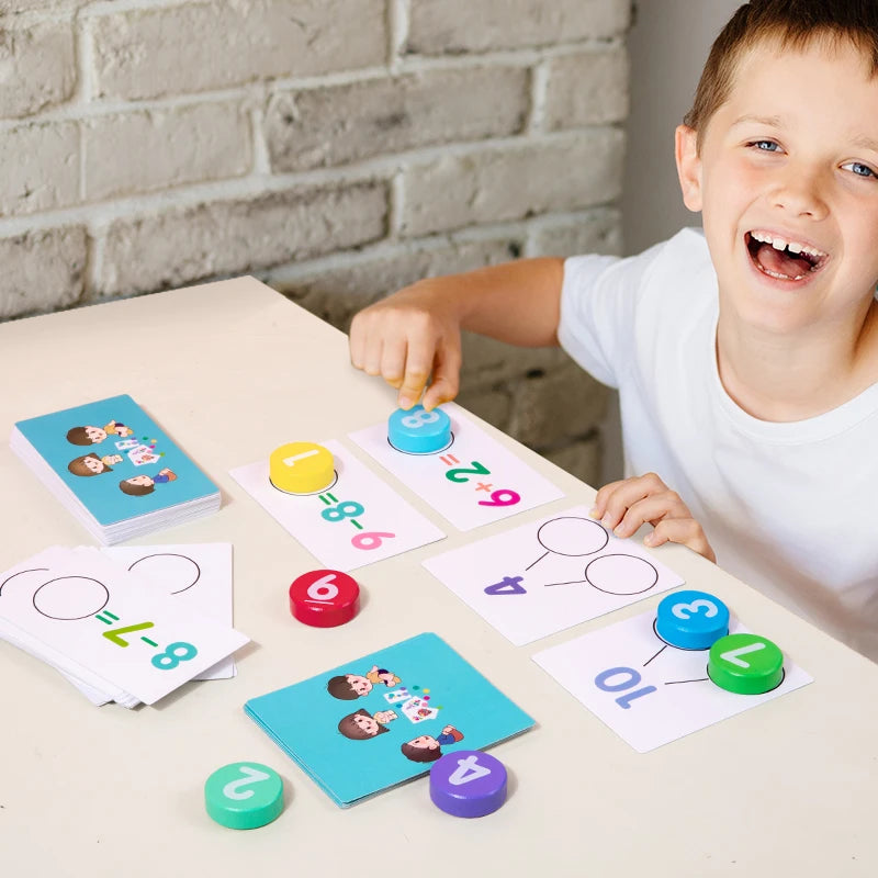 Children's math early education teaching aids