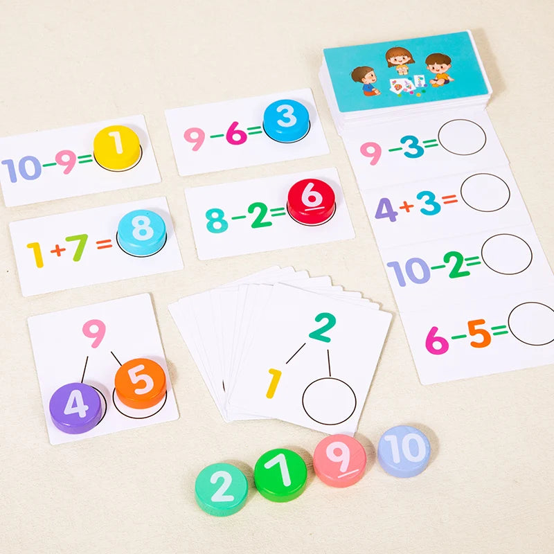 Children's math early education teaching aids