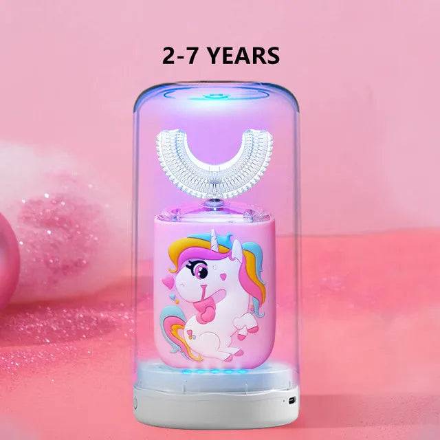 NEW Smart Electric U-Shaped Automatic ToothBrush Silicone - Sensory Kids