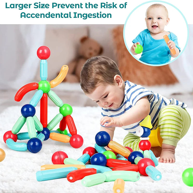 Montessori Magnetic Pieces Puzzle for Children - Sensory Kids