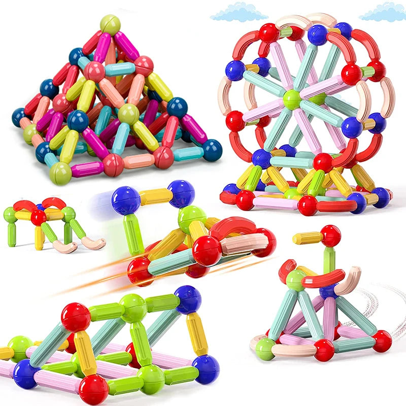 Montessori Magnetic Pieces Puzzle for Children - Sensory Kids