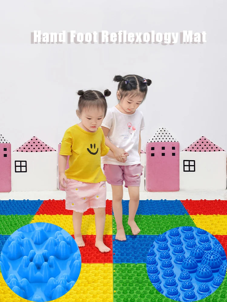 Acupressure Therapy Sensory Mat Integration Toys Massage Headache Relief Tension - Sensory Kids