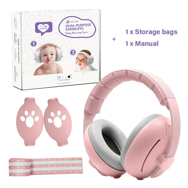 Children's 2-in-1 Noise-Cancelling Headphones