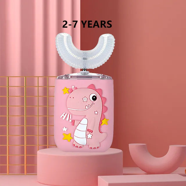 NEW Smart Electric U-Shaped Automatic ToothBrush Silicone - Sensory Kids