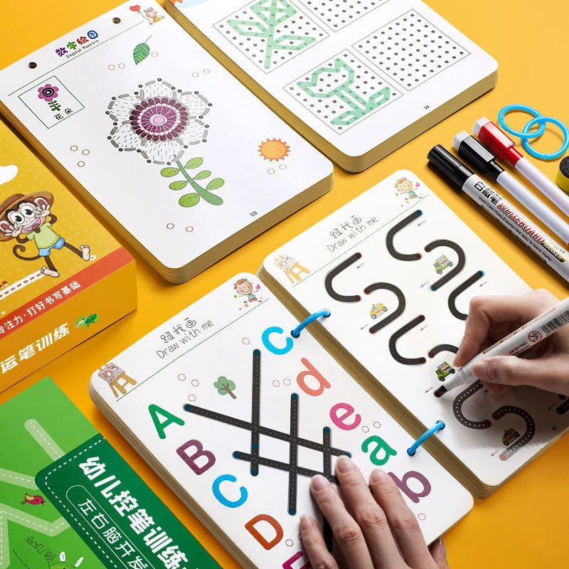 Montessori Workbook: Fast-Track Young Minds for Children - Sensory Kids