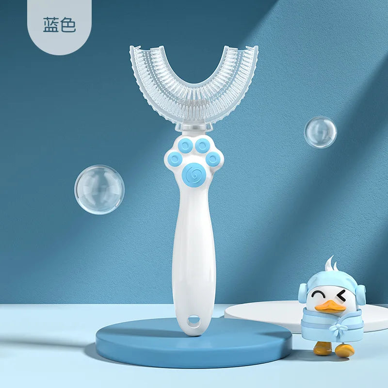 Kids Mouth U-Shaped Toothbrush Tool Silicone - Sensory Kids