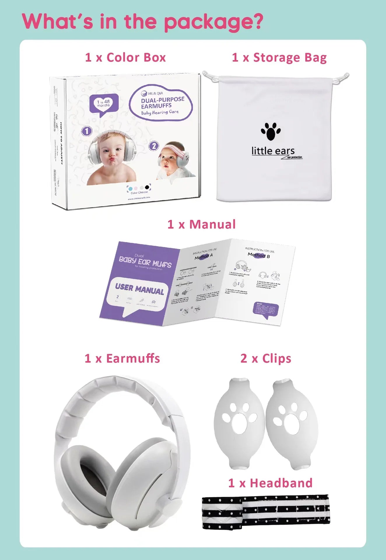 Children's 2-in-1 Noise-Cancelling Headphones