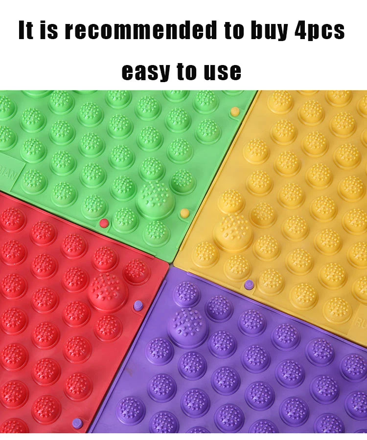 Acupressure Therapy Sensory Mat Integration Toys Massage Headache Relief Tension - Sensory Kids