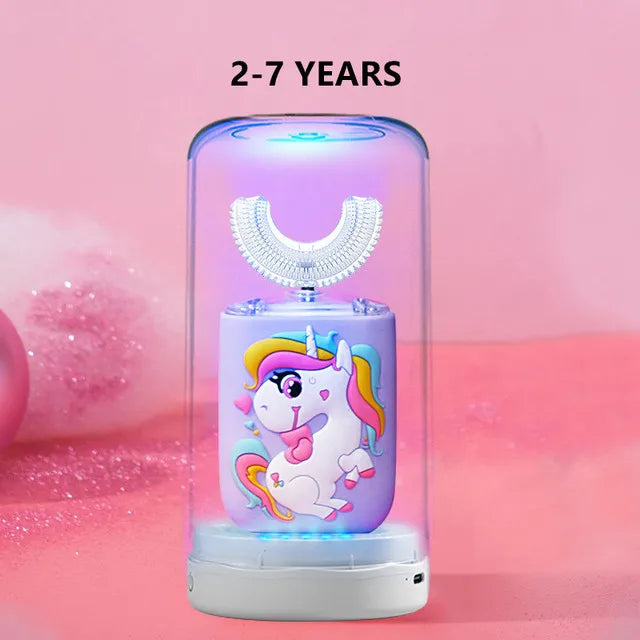 NEW Smart Electric U-Shaped Automatic ToothBrush Silicone - Sensory Kids