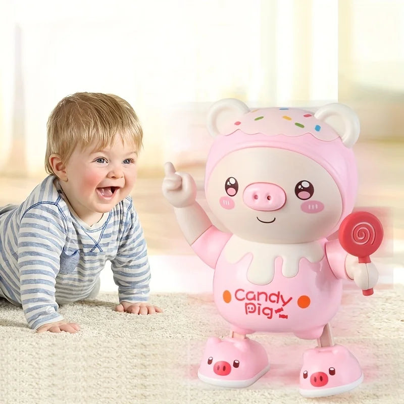 Electronic Pets Pig Dancing Toy Smart Doll Plastic - Sensory Kids