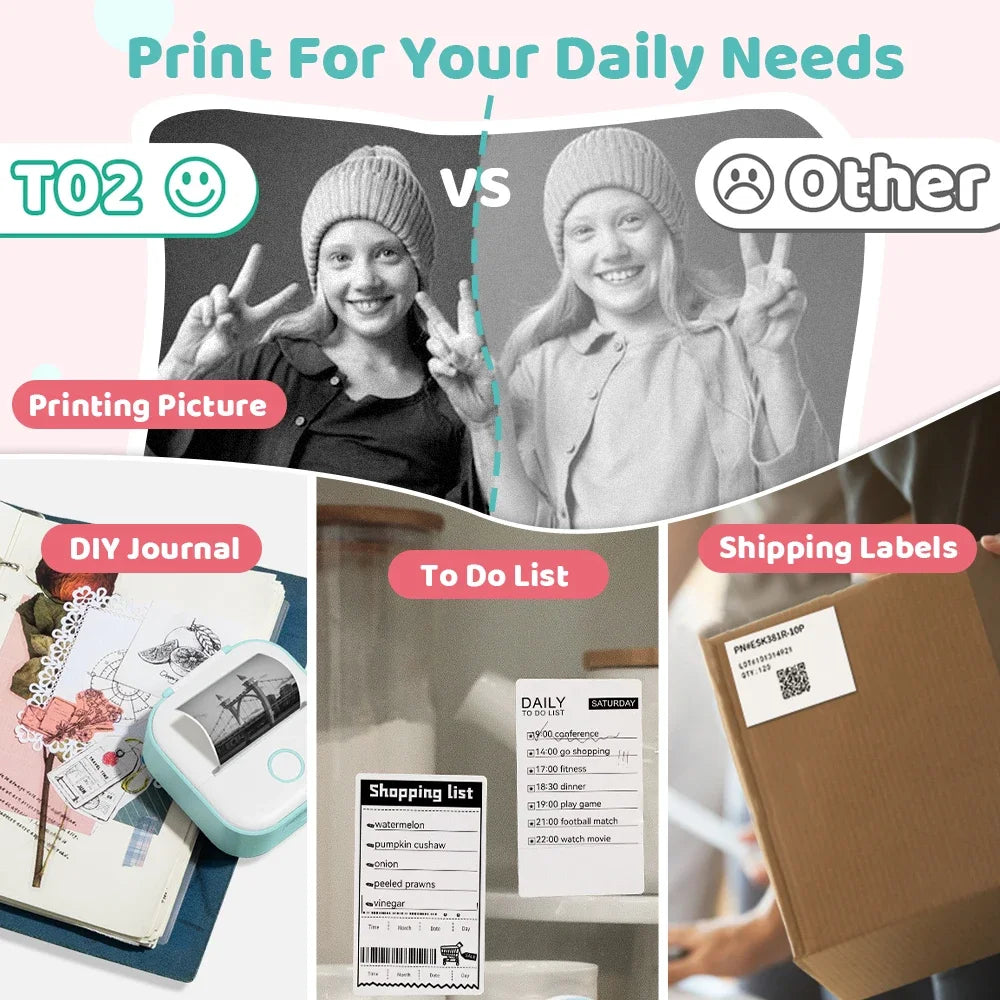 Portable Bluetooth Pocket Thermal Printer That Every Students Need - Sensory Kids