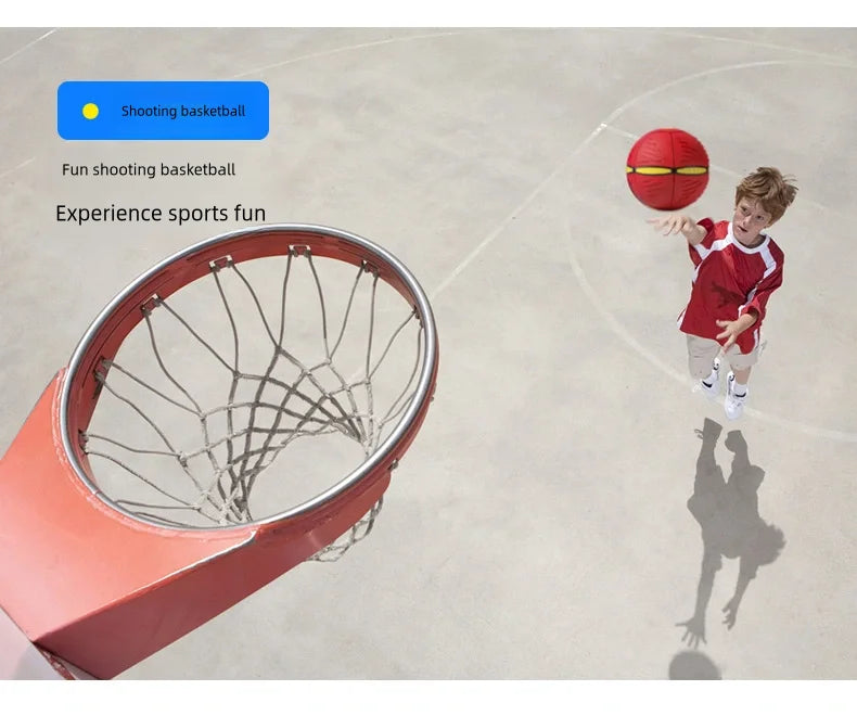 Magic Ball Deformation Flying Saucer Jumps For Kids - Sensory Kids