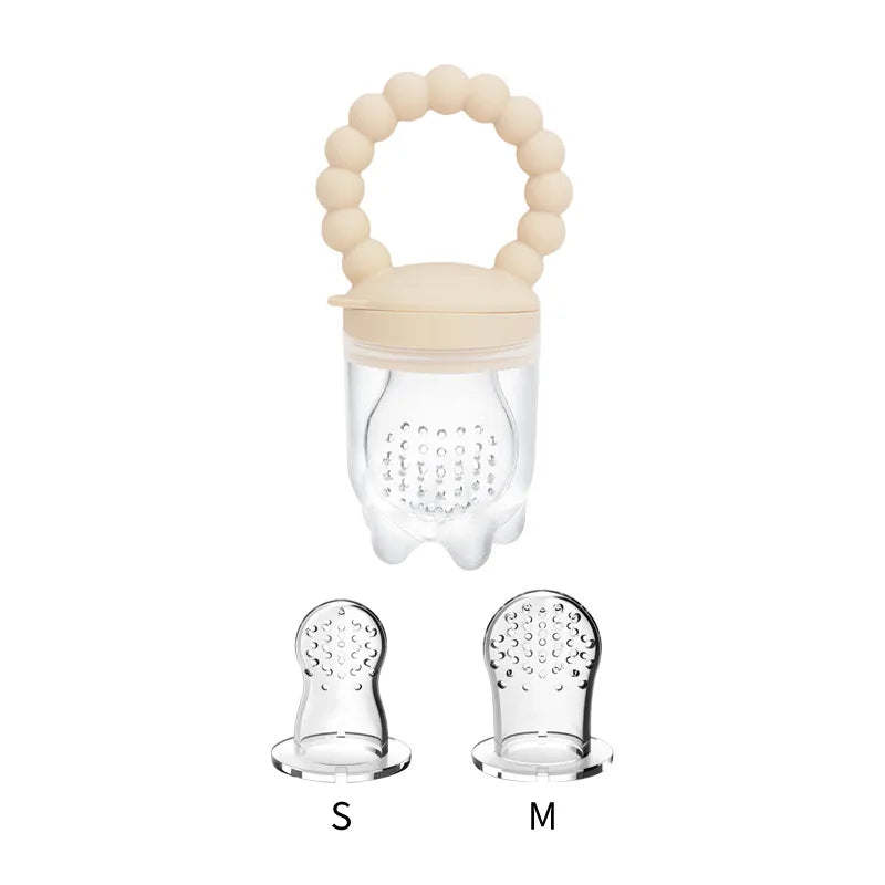 Baby Pacifier Fruit Feeder Nursing Toddler Teething Toys Silicone - Sensory Kids