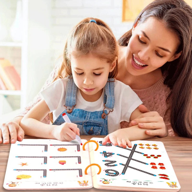 Montessori Workbook: Fast-Track Young Minds for Children - Sensory Kids