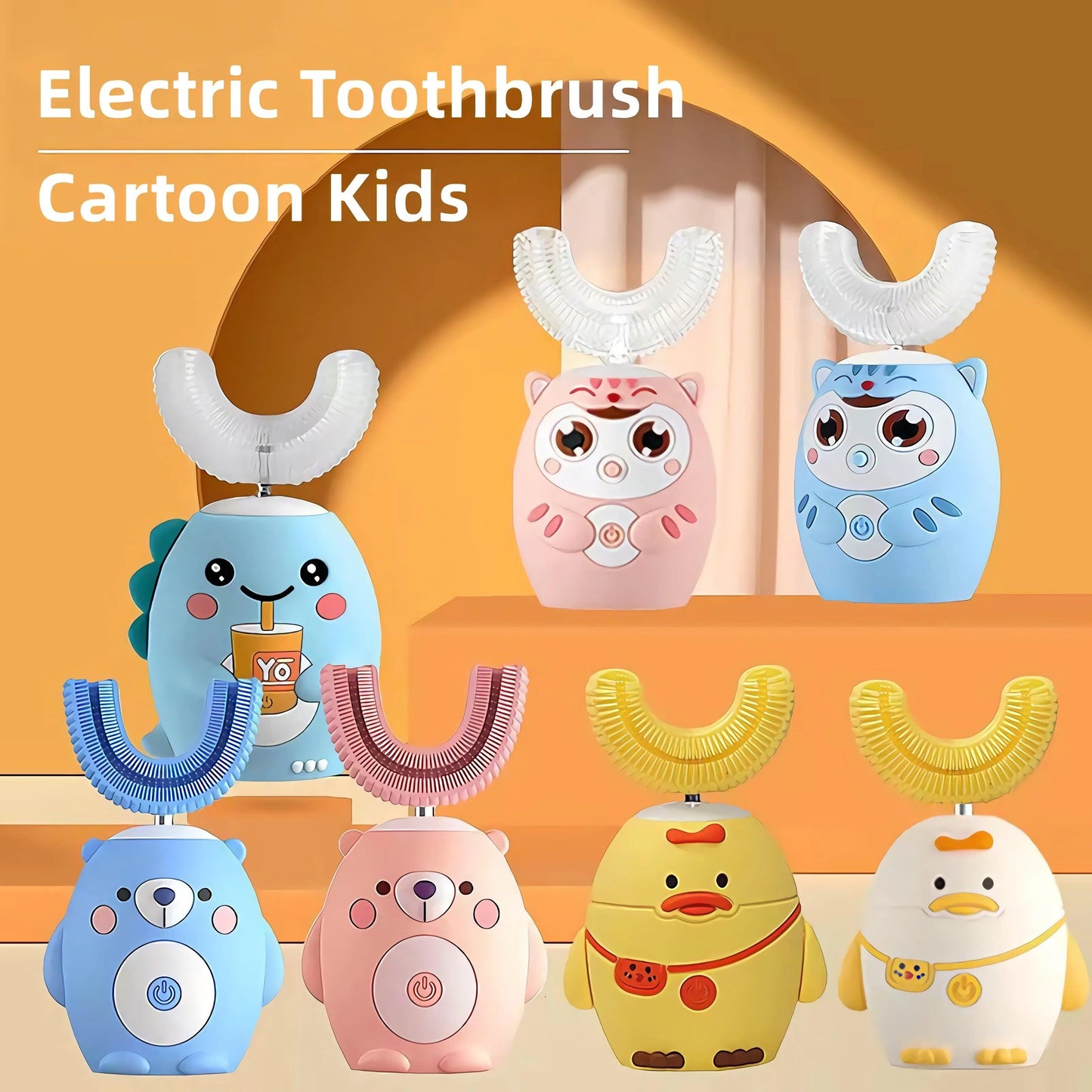 Sensory Electric U-Shaped Toothbrush for kids - Sensory Kids