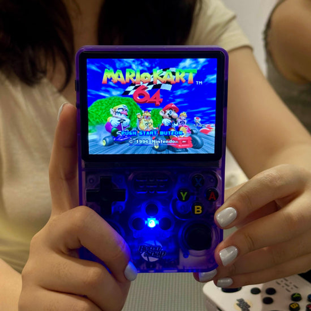 All-in-One Retro Game Play Console – 3.5-Inch IPS Screen Video Game Player for Kids and Adults