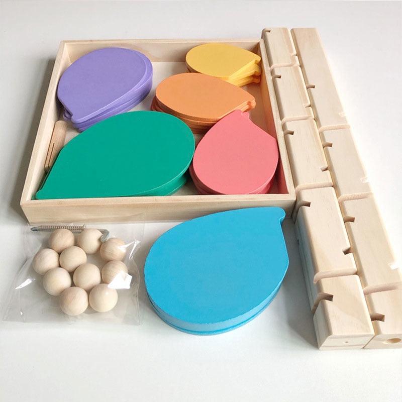 Rainbow Singing Tree | Wooden Marble Run - Sensory Kids