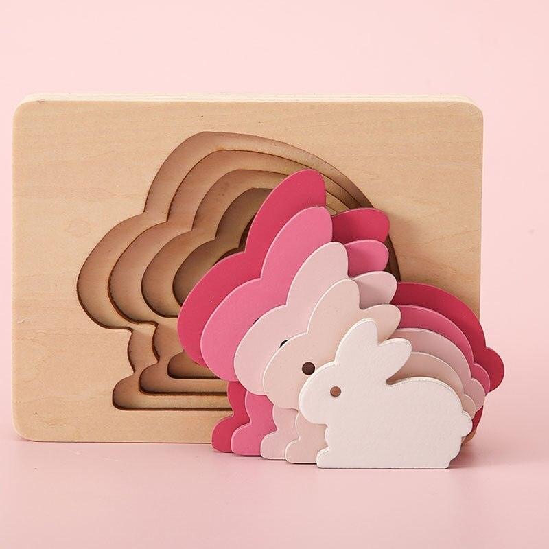 Animal 3D Puzzle for Cognitive Learning & Play - Sensory Kids