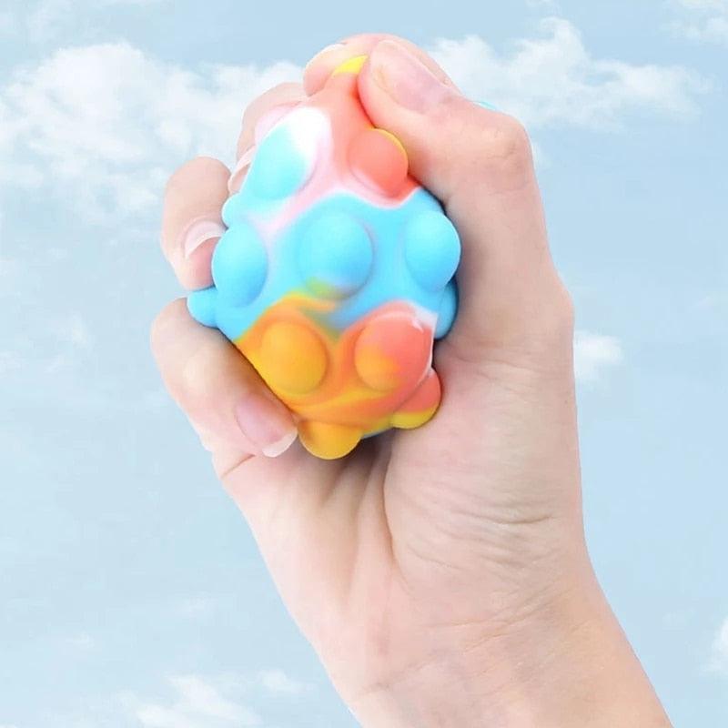 Rainbow Squishy Stress Ball - Sensory Kids
