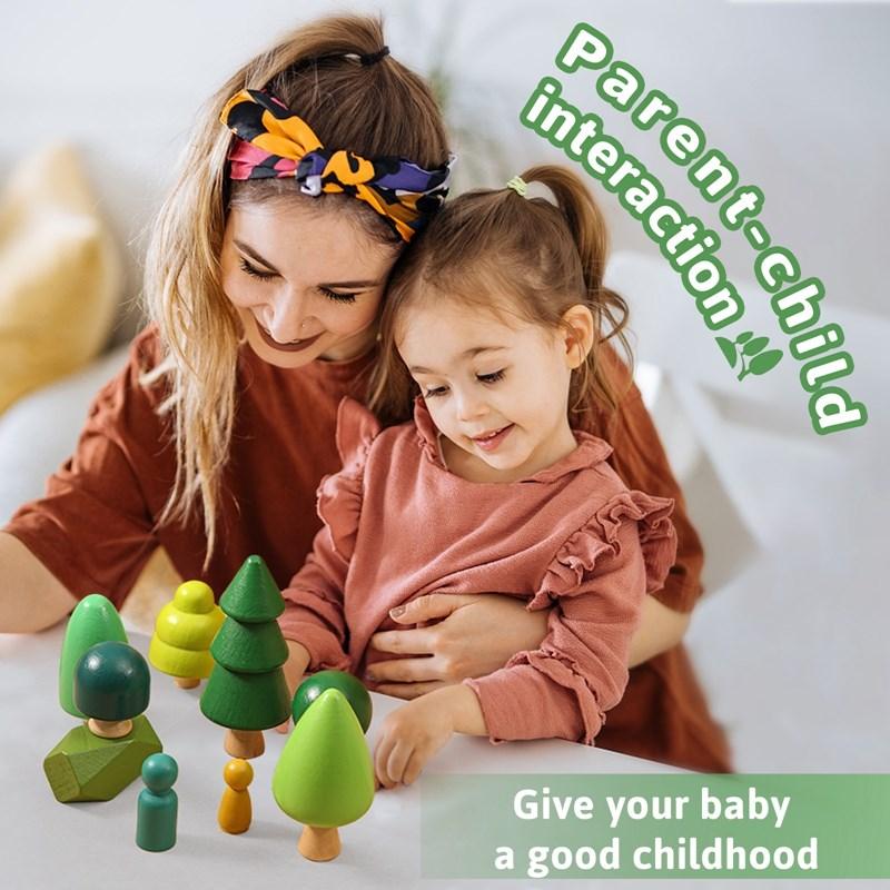 Wooden Tree Imagination Set - Sensory Kids