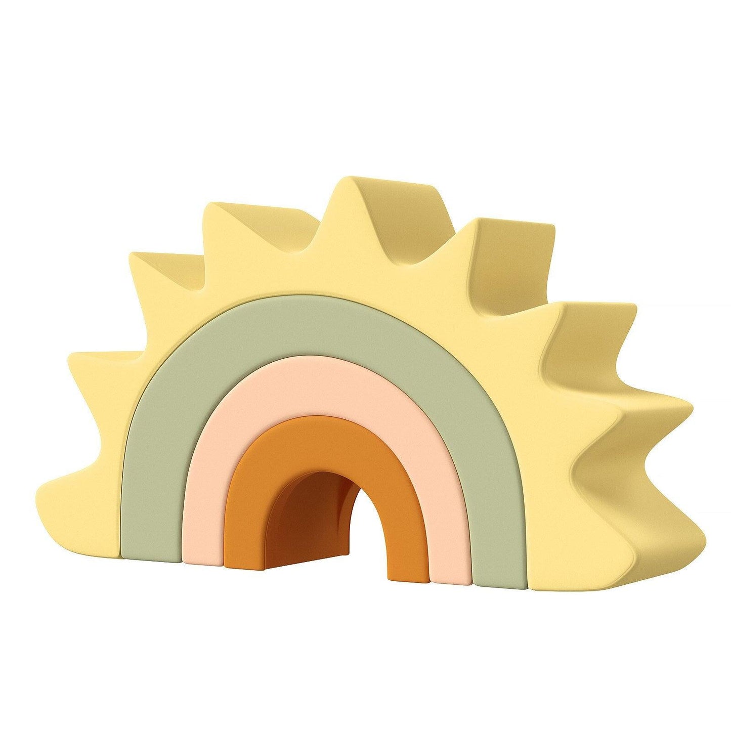 Silicone Tower Stacker | Sunshine or Mountains - Sensory Kids
