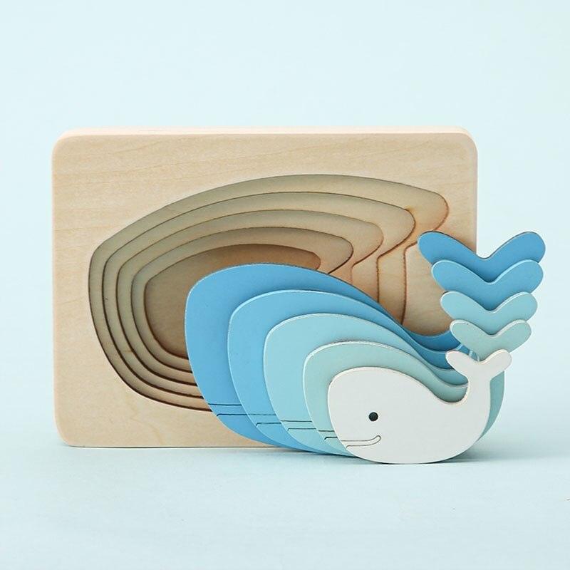 Animal 3D Puzzle for Cognitive Learning & Play - Sensory Kids