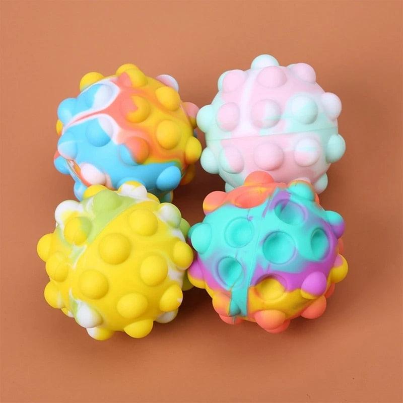 Rainbow Squishy Stress Ball - Sensory Kids