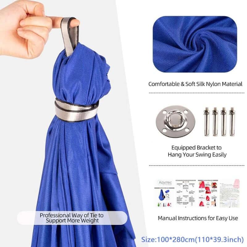 Calming hideaway with Cuddle Sensory Swing for Children - Sensory Kids