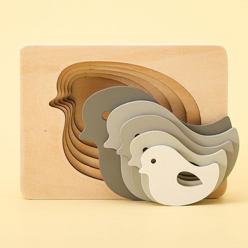 Animal 3D Puzzle for Cognitive Learning & Play - Sensory Kids