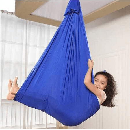 Calming hideaway with Cuddle Sensory Swing for Children - Sensory Kids