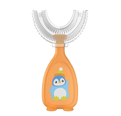 Soft 360° U-Shaped Toothbrush Oral Care Brush for Toddlers and Kids
