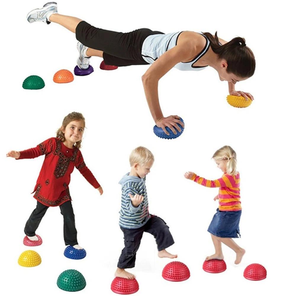 Inflatable Massage Balls Gym Health Sports - Sensory Kids