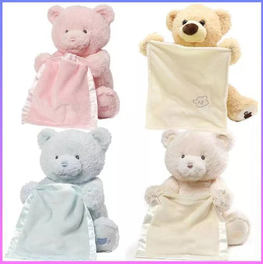 The peek-a-boo teddy bear for baby kids - Sensory Kids