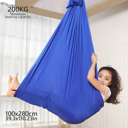 Calming hideaway with Cuddle Sensory Swing for Children