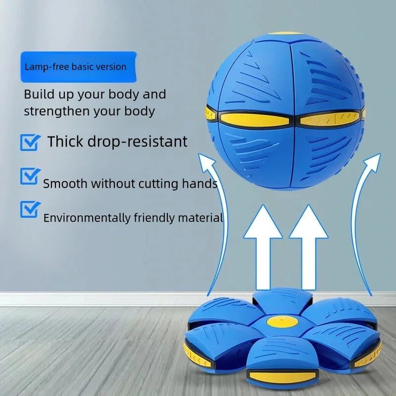 Magic Ball Deformation Flying Saucer Jumps For Kids