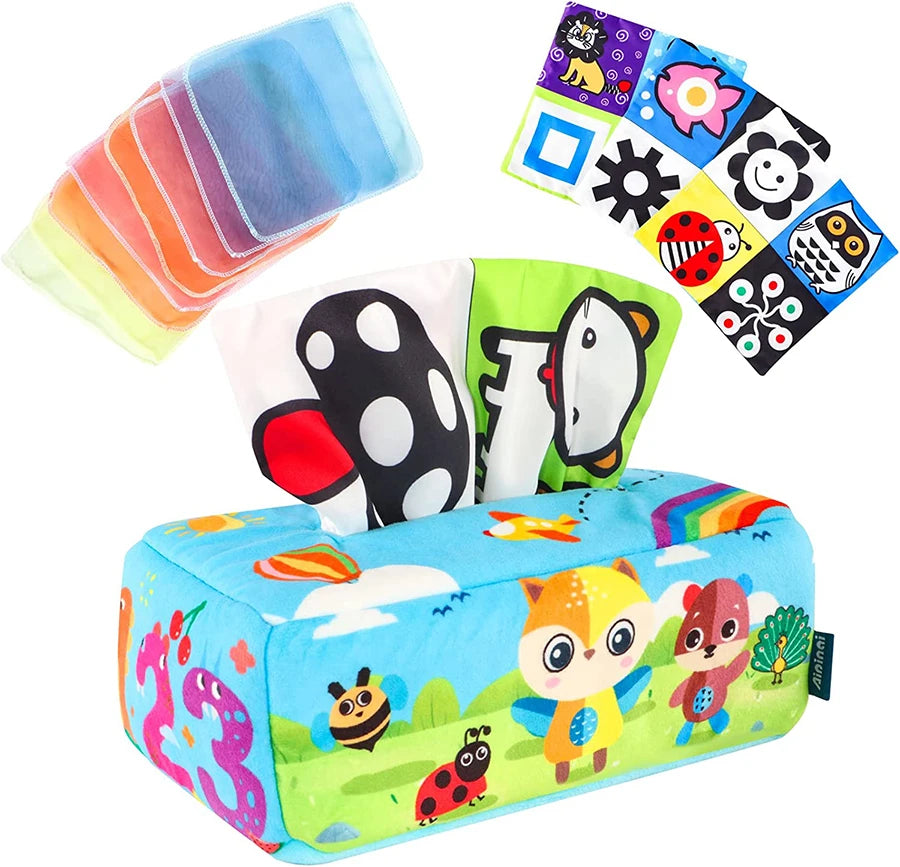 Sensory Magic Tissue Box Baby Toys - Sensory Kids