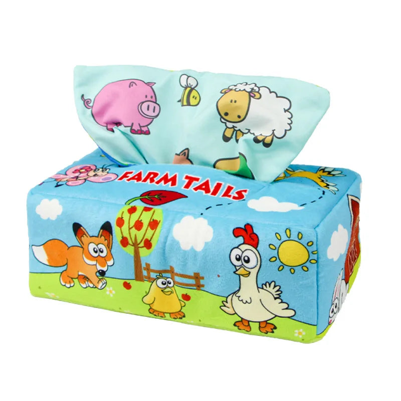 Sensory Magic Tissue Box Baby Toys - Sensory Kids